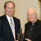Theodore Cardinal McCarrick, Archbishop of Washington with Jim Boland, President, Boland